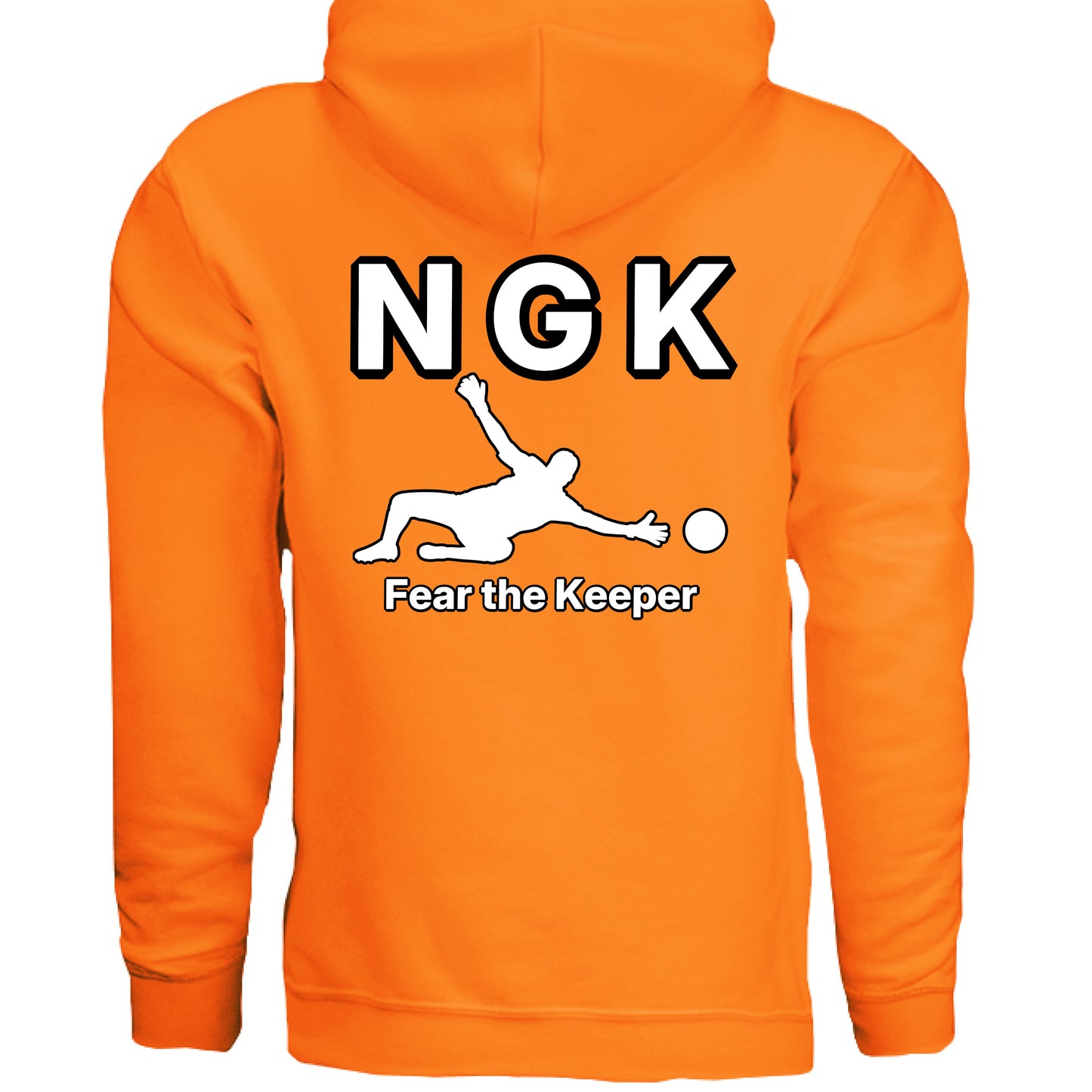 SAFETY ORANGE - BACK